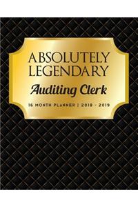 Absolutely Legendary Auditing Clerk
