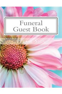 Funeral Guest Book