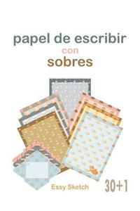 Papel de Escribir Con Sobres