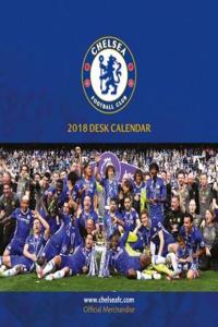 Chelsea F.C. Official Desk Easel 2018 Calendar - Month To Vi