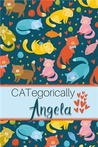 Categorically Angela: Personalized Journal for Cat Lovers