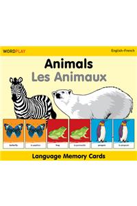 Wordplay Language Memory Cards-Animals (English-French)