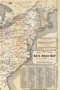 United States (Railroad Map) 4x6