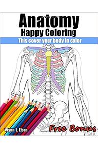 Anatomy Happy Coloring Book for Adult