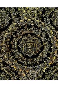 Bullet Journal Notebook Flower Mandala Pattern 9