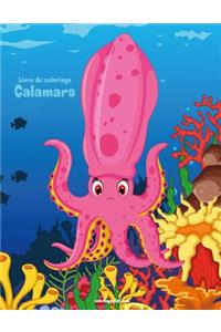 Livre de coloriage Calamars 1