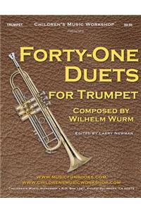 Forty-One Duets for Trumpet