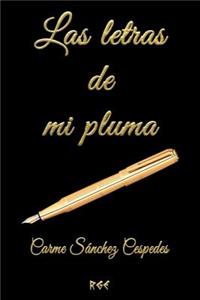 letras de mi pluma