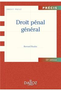 Droit Penal General