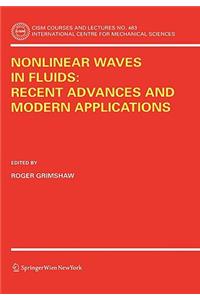 Nonlinear Waves in Fluids: Recent Advances and Modern Applications