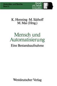 Mensch Und Automatisierung