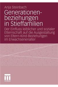 Generationenbeziehungen in Stieffamilien