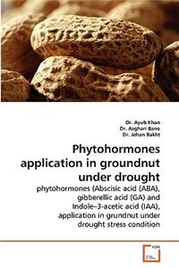 Phytohormones application in groundnut under drought