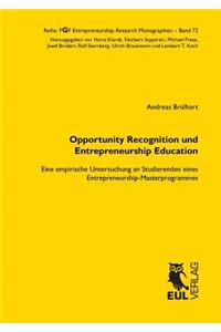 Opportunity Recognition und Entrepreneurship Education