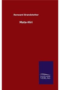 Mata-Hiri