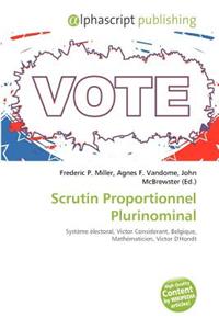Scrutin Proportionnel Plurinominal