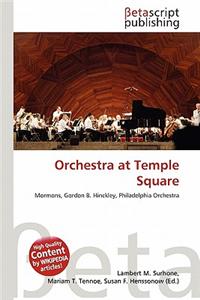 Orchestra at Temple Square
