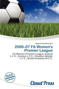 2006-07 Fa Women's Premier League