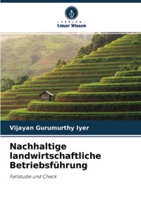 Nachhaltige landwirtschaftliche Betriebsführung