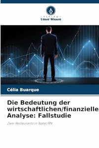 Die Bedeutung der wirtschaftlichen/finanziellen Analyse