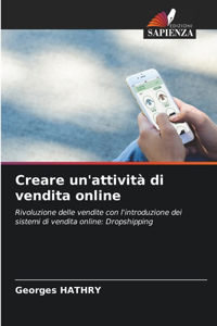 Creare un'attività di vendita online