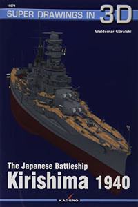 Japanese Battleship Kirishima 1940