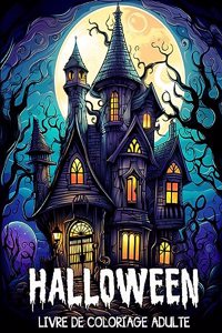 Halloween Livre de Coloriage Adulte