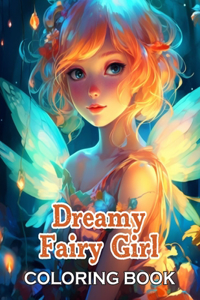 Dreamy Fairy Girl Coloring Book