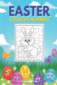 Easter Color By Numbers