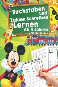 Buchstaben Und Zahlen Schreiben Lernen Ab 4 Jahren