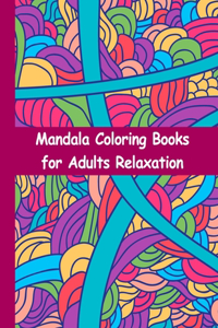 Mandala coloring books for adults relaxation