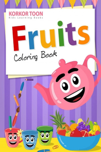 FRUITS coloring book