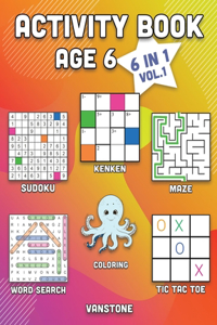 Activity Book Age 6