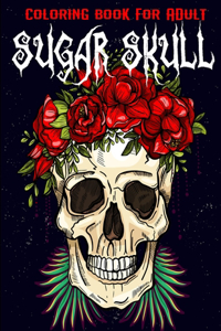 Coloring Book for Adult Sugar Skull