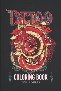 Tattoo Coloring Book for Adults