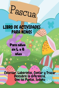 Libro de Actividades para niños de Pascua de 4 a 8 años