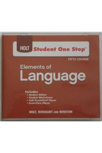 Elements of Language: Student One-Stop DVD 2009