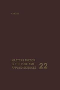 Masters Theses in the Pure and Applied Sciences