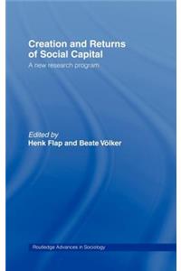 Creation and Returns of Social Capital