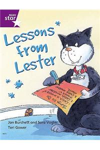 Rigby Star Independent Year 2 Purple Fiction Lessons From Lester Single