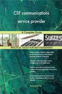 CSP communications service provider A Complete Guide