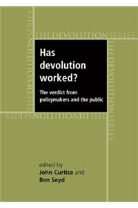 Has Devolution Worked?