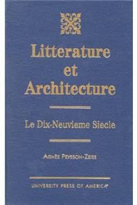 Litterature Et Architecture