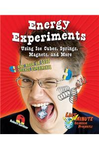 Energy Experiments Using Ice Cubes, Springs, Magnets, and More