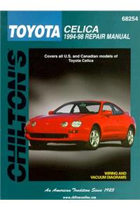 Toyota-Celica 1994-98: Covers All U.S. and Canadian Models of Toyota Celica
