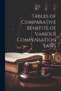 Tables of Comparative Benefits of Various Compensation Laws