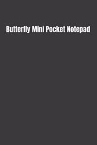 Butterfly Mini Pocket Notepad
