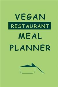 Vegan Restaurant Meal Planner