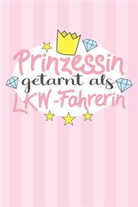 Prinzessin getarnt als LKW-Fahrerin