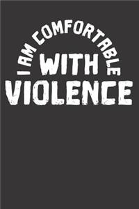 Violence Bad Puns Notebook Journal